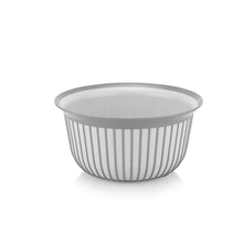 Load image into Gallery viewer, Bowls - Multi Purpose Linea Round Mixing Bowl - ( 3000 ml ) in sleek gray design, ideal for food storage and serving.