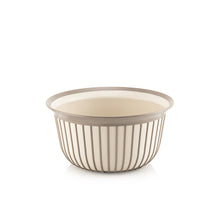 Load image into Gallery viewer, Bowls - Multi Purpose Linea Round Mixing Bowl - ( 2000 ml ) in a sleek design with striped pattern and lightweight structure.