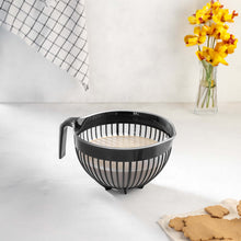 Load image into Gallery viewer, Bowls - Multi Purpose Acrylic Mixing Bowl - ( 3000 ml ) shown in a kitchen setting with flowers and cookies.