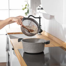 Load image into Gallery viewer, Bowls - Multi Purpose Acrylic Mixing Bowl - ( 3000 ml ) being used for mixing ingredients in a kitchen.