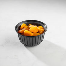 Load image into Gallery viewer, Bowls - Multi Purpose Linea Round Mixing Bowl - ( 500 ml ) filled with dried apricots on a light background.