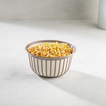 Load image into Gallery viewer, Bowls - Multi Purpose Linea Round Mixing Bowl - ( 500 ml ) filled with yellow corn kernels on a sleek surface.