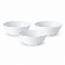 تحميل الصورة في عارض المعرض، Set of six white bowls on a white background