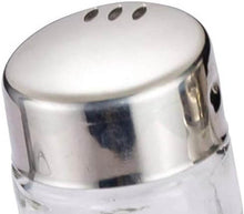 تحميل الصورة في عارض المعرض، Silver salt shaker on a white background