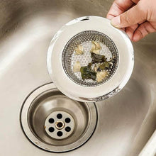 تحميل الصورة في عارض المعرض، Person removing a strainer from a sink with food残渣