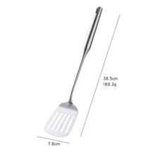 تحميل الصورة في عارض المعرض، Spatulas_Utensils_-_Stainless_Steel_Slotted_Turner_2
