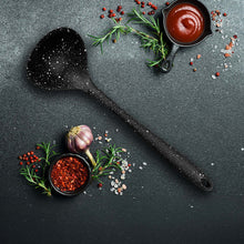 تحميل الصورة في عارض المعرض، Spatulas/Utensils - Silicone Spatula - Granite Pattern Soup Ladle For Kitchen