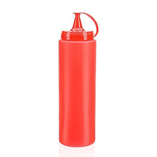 Load image into Gallery viewer, Red squeeze bottle on a white background