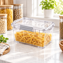تحميل الصورة في عارض المعرض، Food Storage Box 5000ml | Latch Clips & Clear Body