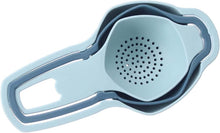 Load image into Gallery viewer, Funnels | Tea Strainer, Funnel and Egg Separator , 3 in 1 Set - High Quality Plastic Funnel Food Grade PP Material with Removable Strainer, Egg White Separator, Egg Filter Sieve