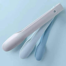 Load image into Gallery viewer, Tong/Grabber - Multifunctional 3 pcs Set of Plastic Tongs Ideal Serving Tool for Barbecue Cooking Pasta Buffet and Salad Serving Tongs Baking Tongs Kitchen Plastic Tongs for Camping Parties