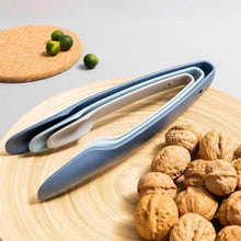 Load image into Gallery viewer, Tong/Grabber - Multifunctional 3 pcs Set of Plastic Tongs Ideal Serving Tool for Barbecue Cooking Pasta Buffet and Salad Serving Tongs Baking Tongs Kitchen Plastic Tongs for Camping Parties