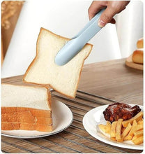 Load image into Gallery viewer, Tong/Grabber - Multifunctional 3 pcs Set of Plastic Tongs Ideal Serving Tool for Barbecue Cooking Pasta Buffet and Salad Serving Tongs Baking Tongs Kitchen Plastic Tongs for Camping Parties