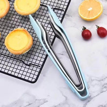 Load image into Gallery viewer, Tong/Grabber - Multifunctional 3 pcs Set of Plastic Tongs Ideal Serving Tool for Barbecue Cooking Pasta Buffet and Salad Serving Tongs Baking Tongs Kitchen Plastic Tongs for Camping Parties