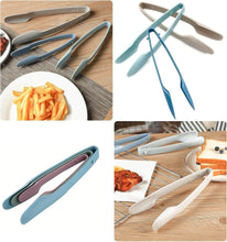 Load image into Gallery viewer, Tong/Grabber - Multifunctional 3 pcs Set of Plastic Tongs Ideal Serving Tool for Barbecue Cooking Pasta Buffet and Salad Serving Tongs Baking Tongs Kitchen Plastic Tongs for Camping Parties