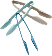 Load image into Gallery viewer, Tong/Grabber - Multifunctional 3 pcs Set of Plastic Tongs Ideal Serving Tool for Barbecue Cooking Pasta Buffet and Salad Serving Tongs Baking Tongs Kitchen Plastic Tongs for Camping Parties