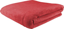 Load image into Gallery viewer, Folded red blanket on a white background