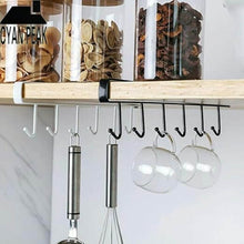 تحميل الصورة في عارض المعرض، Under Cabinet Hanging Storage Shelf Hook - Multipurpose Hook