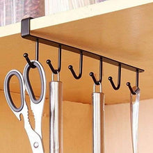 تحميل الصورة في عارض المعرض، Under Cabinet Hanging Storage Shelf Hook - Multipurpose Hook