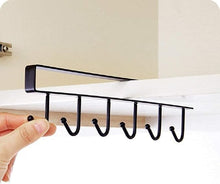 Load image into Gallery viewer, Under Cabinet Hanging Storage Shelf Hook - Multipurpose Hook