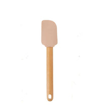 Load image into Gallery viewer, Spatulas/Utensils - Heat Resistant Silicone Baking Pastry Spreader With Wooden Handle