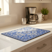 تحميل الصورة في عارض المعرض، 1 Pc Non-Slip Rubber Bar Mat for Countertop 30x40cm | Absorbent & Non-Slip Coffee Station Drying Mat
