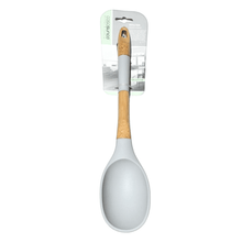 تحميل الصورة في عارض المعرض، Spatulas/Utensils - Silicone Cooking Spoon with Wooden Handle - Heat Resistant Silicone Kitchen Spoon for Cooking, Serving, Basting, Mixing
