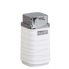 Load image into Gallery viewer, Bathroom Accessory Set - Luna 400ml. Decor Bathroom Soap Dispenser - Silver Frame