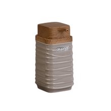 Load image into Gallery viewer, Bathroom Accessory Set - Luna 400ml. Decor Bathroom Soap Dispenser - Wooden Frame