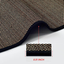 تحميل الصورة في عارض المعرض، Close-up of a textured fabric with a small inset showing a measurement of 0.31 inch.