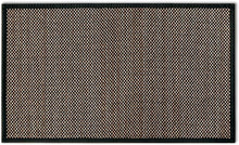 تحميل الصورة في عارض المعرض، Rectangular mat with a black and white checkered pattern