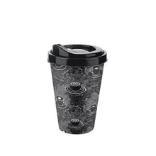 Load image into Gallery viewer, Cups/Mugs/Jars/Jugs - Plastic Reusable Coffee Cup with Lid - Termo Cup - 400ml. / 14oz. Travel Mug