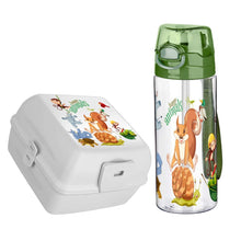 Load image into Gallery viewer, 3 Compartment Schooly Matara Lunch Box Set