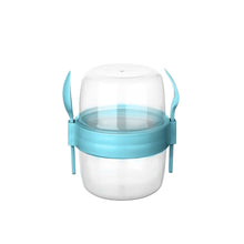 Load image into Gallery viewer, Cups/Mugs/Jars/Jugs - Take'N Go Muesli Cup with Spoon & Fork - 800 ml