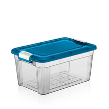 تحميل الصورة في عارض المعرض، Storage Box - 5700 ml. Stack Box with Lid & clips