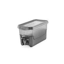 تحميل الصورة في عارض المعرض، 1 Pcs Beverage Dispenser with Dual-Use Stand - Plastic Food Container For Detox and Juice 4.5 Liters