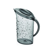 Load image into Gallery viewer, Rain textured 1850 ml plastic jug with a wide spout and ergonomic handle for easy pouring.