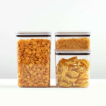 Load image into Gallery viewer, Food Storage Containers Set - Acrylic Sealed/Airtight Rectangular Food Jars Chef box - 1Lt.
