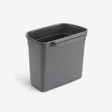 Load image into Gallery viewer, Hanging Bin Over Door Wrap Organizer for Cabinet with Soft-grip Hook - Dark Grey