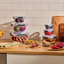 Load image into Gallery viewer, Food Storage Containers - Plastic Sealed Square Set of 3 (500 - 900 - 1500 ml )