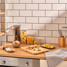 Load image into Gallery viewer, Food Storage Container - Acrylic Transparent Airtight Square Tall Container 1650 ml.