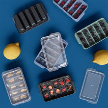 Load image into Gallery viewer, Ice Cube Tray with Lid - Covered Ice stick Mini bottle Cube tray with Removable Cover