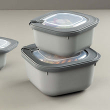 Load image into Gallery viewer, Food Storage Containers - MicroSafe Square (1100 ml.) with Lid