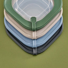 Load image into Gallery viewer, Food Storage Containers - MicroSafe Square stripe (1100 ml.) with Lid