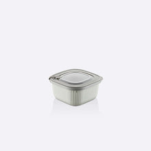 Load image into Gallery viewer, Food Storage Containers - MicroSafe Square stripe (600 ml.) with Lid