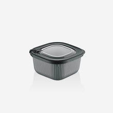 Load image into Gallery viewer, Food Storage Containers - MicroSafe Square stripe (1800 ml.) with Lid