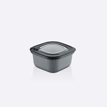 Load image into Gallery viewer, Food Storage Containers - MicroSafe Square stripe (1100 ml.) with Lid