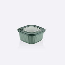 Load image into Gallery viewer, Food Storage Containers - MicroSafe Square stripe (1100 ml.) with Lid