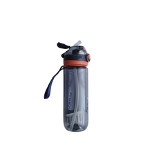 تحميل الصورة في عارض المعرض، Bottles - Plastic Water Bottle - 750ml. Water Bottle with Airtight Lid & Handle