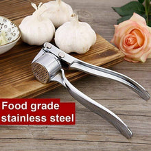 Load image into Gallery viewer, Graters - Stainless Steel Garlic Press - Garlic Mincing Tool